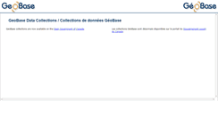 Desktop Screenshot of geobase.ca